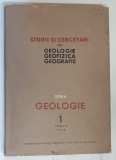 STUDII SI CERCETARI GEOLOGIE , GEOFIZICA , GEOGRAFIE , SERIA GEOLOGIE , TOMUL 11 , NUMARUL 1 , 1966
