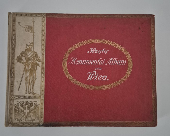 Carte veche 1900 Album Viena