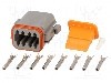 Conector auto, DT, 8 pini, DEUTSCH - S-DT 06-08 SA