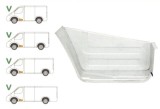 Treapta usa Mercedes 512d-814 Da (Vario) 09.1996-2013 , partea Fata Stanga,
