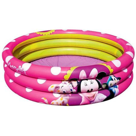 Piscine pentru copii Bestway, mica cu 3 inele, Minnie Mouse