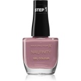 Max Factor Nailfinity Gel Colour gel de unghii fara utilizarea UV sau lampa LED culoare 215 Standing Ovation 12 ml