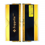 Cumpara ieftin Memorie DDR Zeppelin DDR4 Gaming 16GB frecventa 2400 Mhz (kit 2x 8GB) dual channel kit, radiator