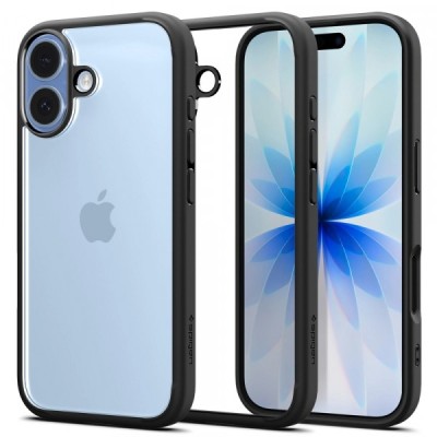 Husa pentru Apple iPhone 17, Spigen, Ultra Hybrid, Neagra Mata foto