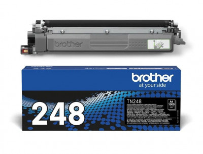 Cartus original Brother TN248BK TN-248BK Black 1K foto