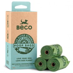 Beco Bags pungi ecologici pentru excremente, 120 buc MENTA foto