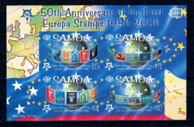 Samoa 2005 - Europa, bloc nedantelat neuzat foto