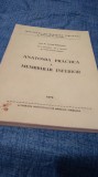 CURS ANATOMIA PRACTICA A MEMBRULUI INFERIOR -VICTOR DIMULESCU FORMAT MARE 1973 -INSTITUTUL DE MEDICINA TIMISOARA