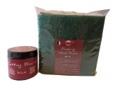 Prep&#039;N&#039;Shine-Cutting Board Wax &amp; Hand Pad&rsquo;s Mix, alb, negru, verde, 200 ml