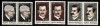 A11 TX10 7 - 1981 - Aniversari - perechi de cate doua timbre, Arta, Nestampilat