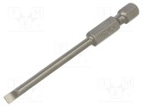 Capăt de şurubelniţă plată 3,5x0,6mm FELO 70mm