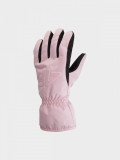 Mănuși de schi Thinsulate&copy; pentru femei - roz pudrat, 4F Sportswear