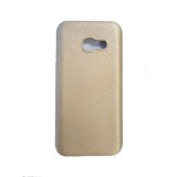 Husa samsung galaxy a7 2017 tpu moale auriu, Flippy
