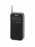 Radio Portabil Akai APR-350 0.3 W, negru