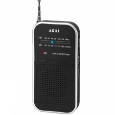 Radio Portabil Akai APR-350 0.3 W, negru