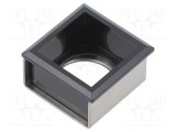 Suport buton 22mm EAO 61 21x21mm, Dim.parte frontală 24x24mm