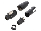 SpeakON Connector 8-Pole Female Black NLT8FXX-BAG