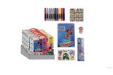 Set Rechizite Avengers Marvel Disney Power Pack: Creioane, Pixuri, Rigla, Radiera, Ascutitoare - Cadou Copii Scoala Gradinita