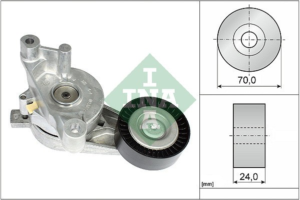 INA 534 0059 10 Intinzator curea, curea distributie