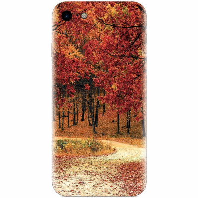 Husa silicon pentru Apple Iphone 6 Plus, Autumn foto
