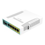 Cumpara ieftin Router hEX PoE, 5 x Gigabit 4 PoE, 1 x SFP, RouterOS L4 - Mikrotik RB960PGS