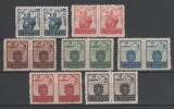 Spain 1945 Barcelona council Catalunya 7 pairs postwar nacionalistic MNH S.683, Nestampilat