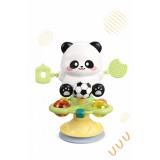 Jucarie pentru scaun de masa bebelusi Lulu&amp;amp;amp;Bibi-ursulet panda