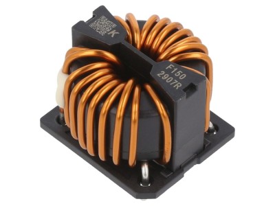 Inductor bobinat THT 2,5mH 15A foto