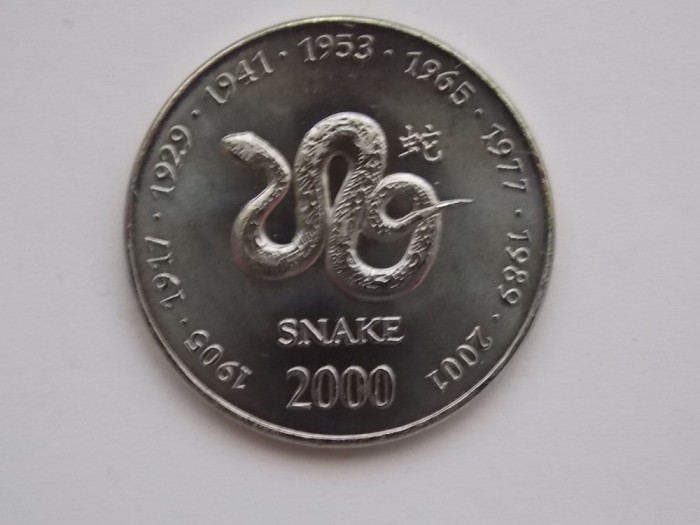 10 SHILLINGS 2000 SOMALIA-SARPE