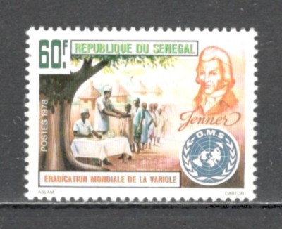 Senegal.1978 Eradicarea variolei MS.138 foto