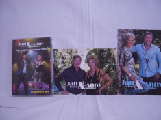 Vand dvd + 2 foto carton diferite ,cu autografe formatia BZN, Jan&amp;amp;Anny foto