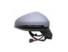 Oglinda usa exterioara AUDI A4/S4 (B9), 11.2015-07.2019, View Max, partea dreapta, reglare electrica; carcasa grunduita; incalzit; sticla convexa; ge