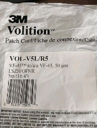Patch cord fibra optica foto