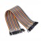 10 cabluri 30cm dupont MAMA-TATA female-male Arduino cablu breadboard