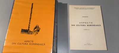 ALBUM DIAPOZITIVE ASPECTE DIN CULTURA ROMANEASCA VOL 2 CONTINE 114 DIAPOZITIVE foto