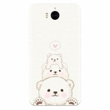 Husa silicon pentru Huawei Y6 2017, Family Bear