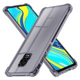 Husa Xiaomi Redmi Note 9S Asteroid GSM Shockproof Clear Silicone, fumuriu
