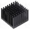 Radiator extrudat, aluminiu, 35mm x 35mm, negru, Advanced Thermal Solutions - ATS-55350W-C1-R0