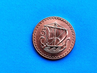 5 Mils 1979 Cipru-Calitate! foto