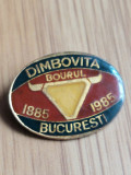 Insigna Fabrica Dambovita Bourul 100 anj 1885-1985