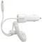 Incarcator auto TD-LTE TD-C32 Dual (USB + cablu cu mufa Lightning) alb