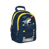 RUCSAC MINI KIDDY, DIMENSIUNE 23 X 20 X 9 + 6 CM, MOTIV COOL DUDE