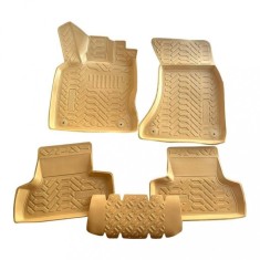 Covorase presuri cauciuc tip tavita Bej Land Rover Range Rover Sport 2013-2020