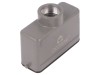 Conector Carcasa HDC Degson D16A, IP65, Aliaj Aluminiu, Gri, PG16, Orientare Dreapta