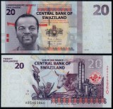 Swaziland 2017 - 20 emalangeni, UNC