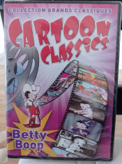 DVD - BETTY BOOP - CARTOON CLASSICS - SIGILAT franceza/engleza foto