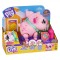 Porcușor Interactiv Giochi Preziosi, Lucky the Piggy, Roz, Sunete și Reacții, 25+ Funcții