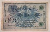 Germania - 100 Mark 1908 Stampila Verde