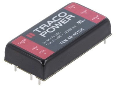 Convertor DC/DC 40W 38-75V la 3,3V foto
