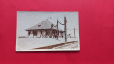 Dobrogea Constanta Gara Eforie Inaugurarea 1928 Railway Station Bahnhof foto